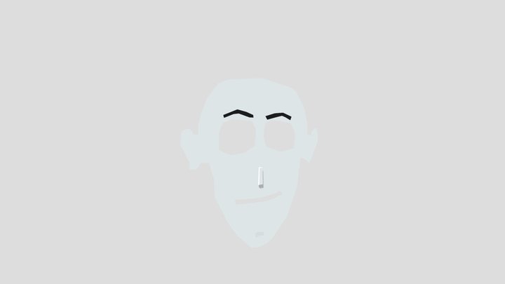 Gorilla Tag human Mask (remake) – Kostenloses 3D-Modell STL