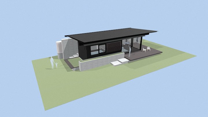 Small House 3D Model