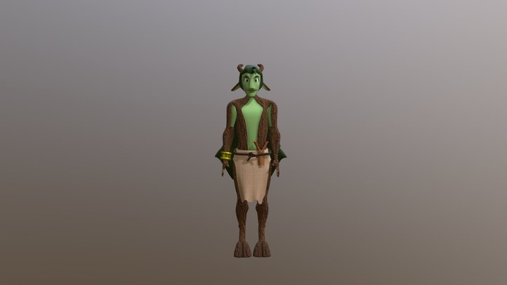 3D Character Design Project 3D Model