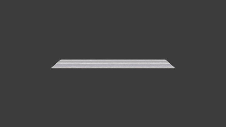 Road Mesh for Assetto Corsa 3D Model