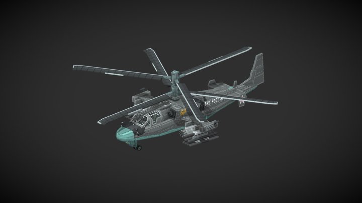 KA 52 3D Model