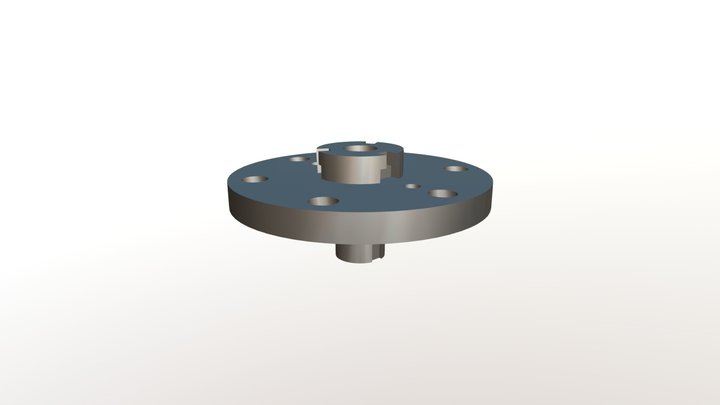 Coupling hub 3D Model
