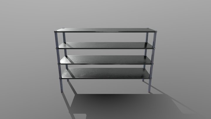 Storage Racks 3D Model