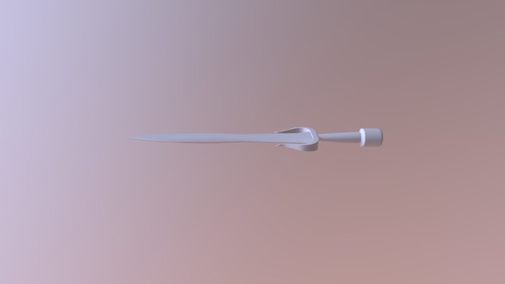 Sword Ebw DIG4780 3D Model