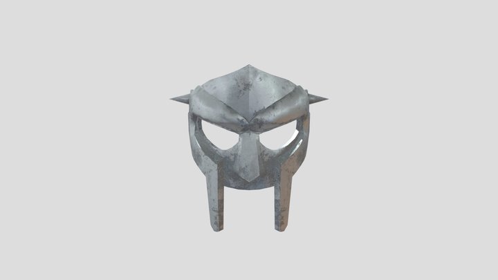 MF DOOM Mask 3D Model