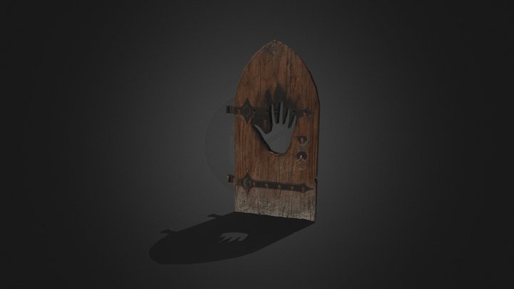 Medieval Door - Michał Paks 3D Model