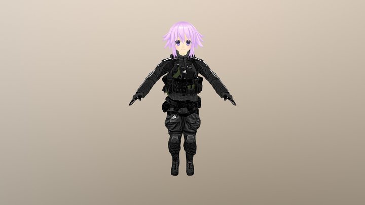 ЧВК в Adidas для VRCHAT – Free 3D Model STL