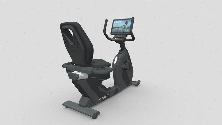 Phantom Recumbent Bike 3D Model