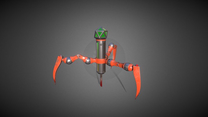 Nanorobot 3D Model
