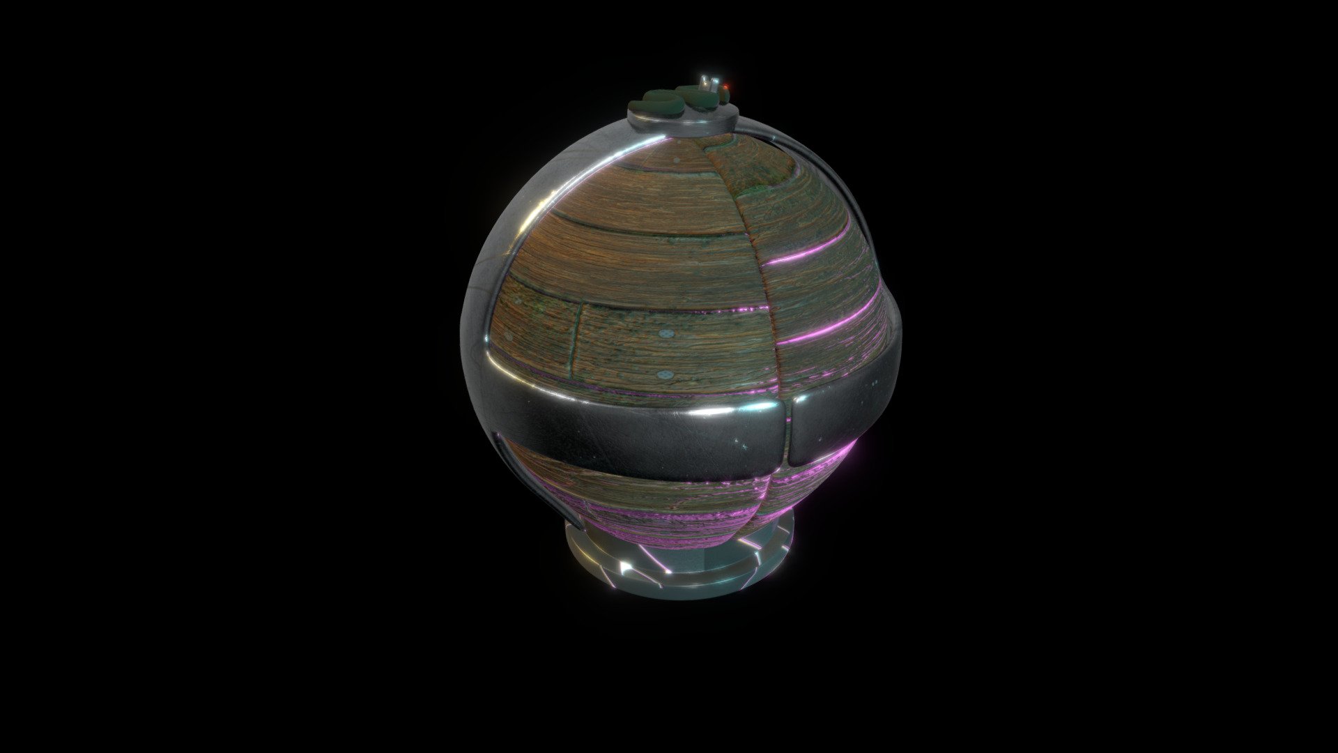 Vampire treasure chest — Sketchfab embed 3D viewer