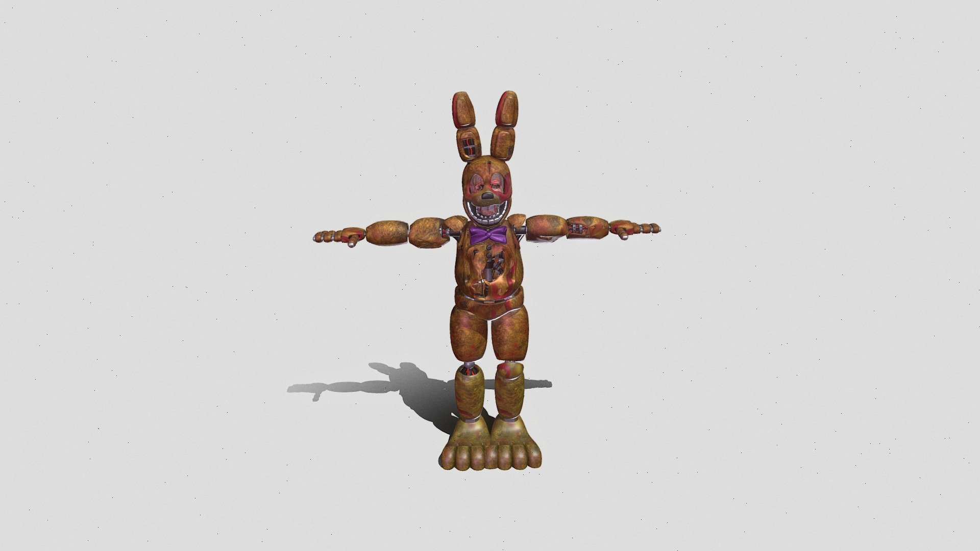 spring trap model - Download Free 3D model by Hallow_Dev (@noahmok409 ...