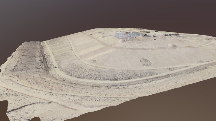Cerro Colorado Slope 3D Model