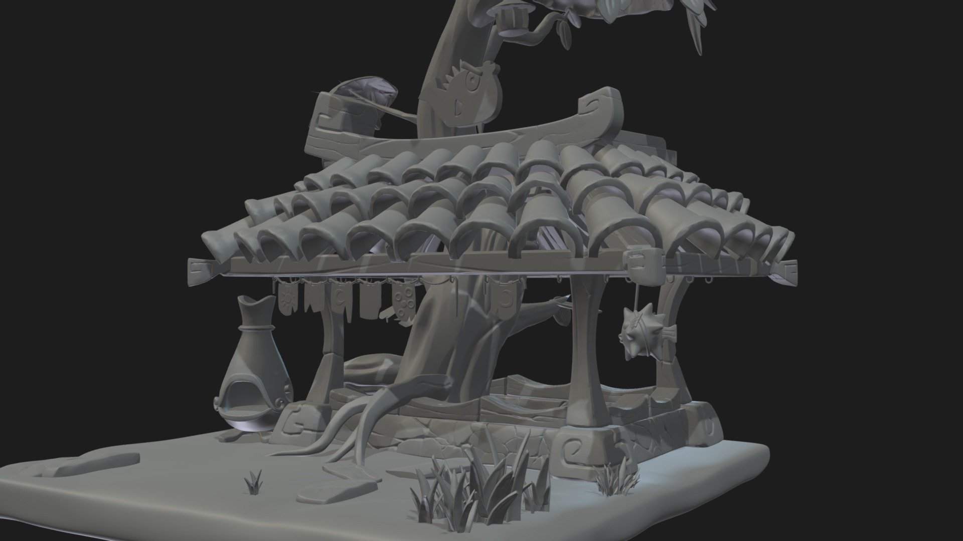 Shrine By Maeve B - 3D Model By Rob.Caenen [ffa4706] - Sketchfab