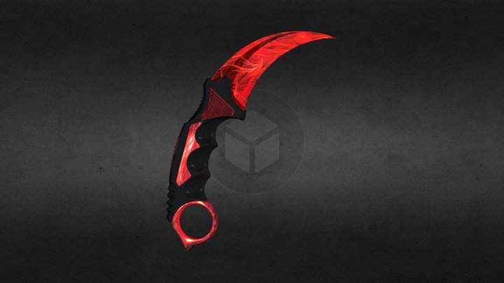 Karambit l Phoenix 3D Model