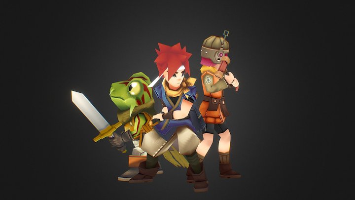 Chrono Trigger 3D Model