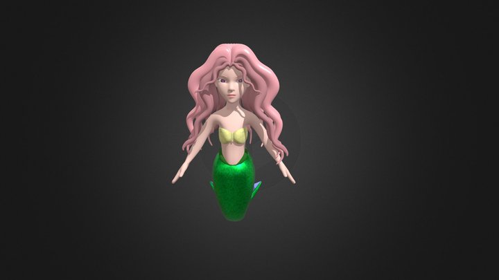 LittleMermaid 3D Model