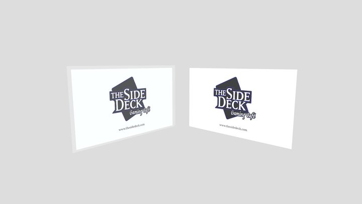 Custom_Card & Opp-Bag_3D 3D Model
