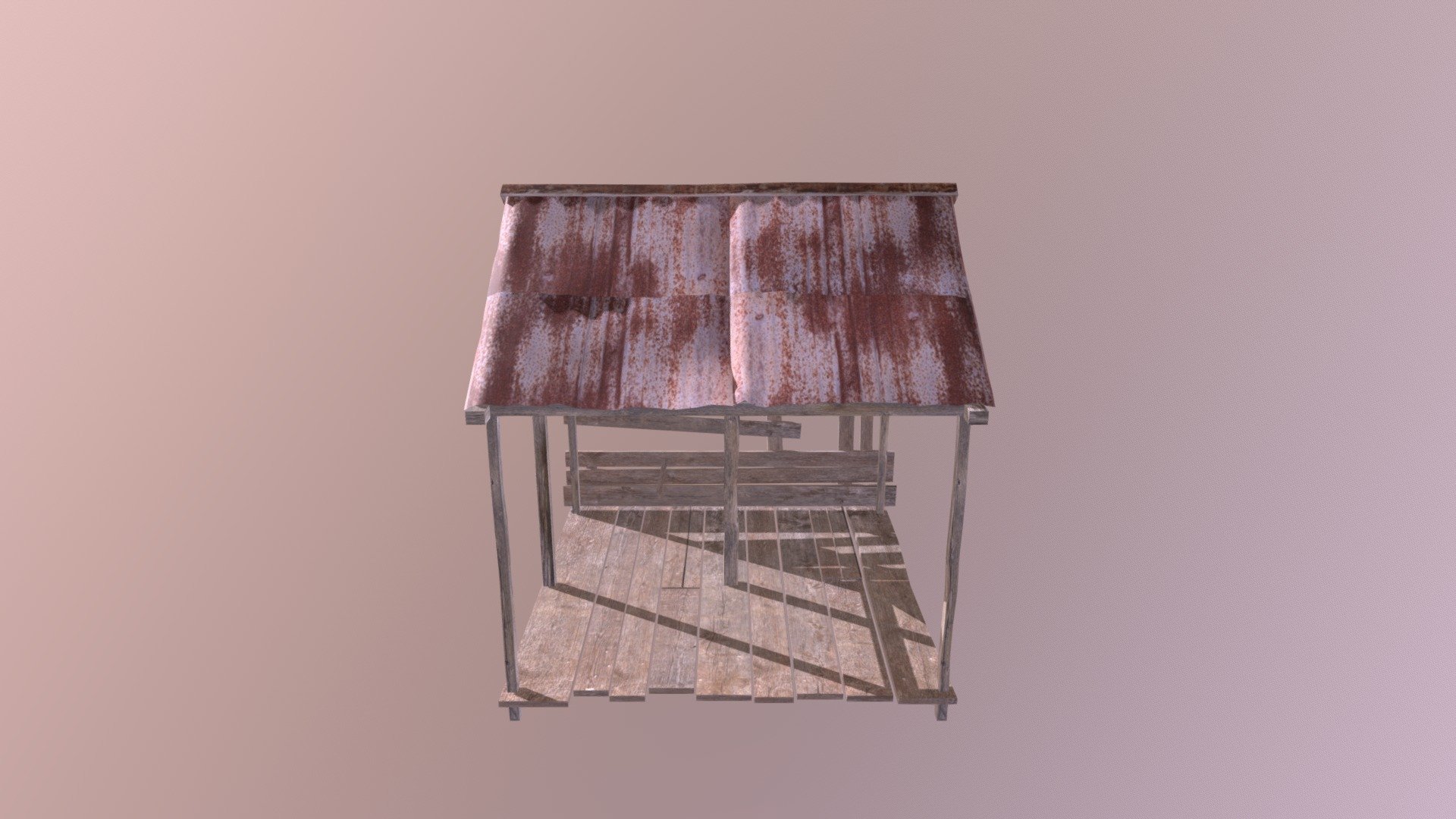 Tin-wood Shed