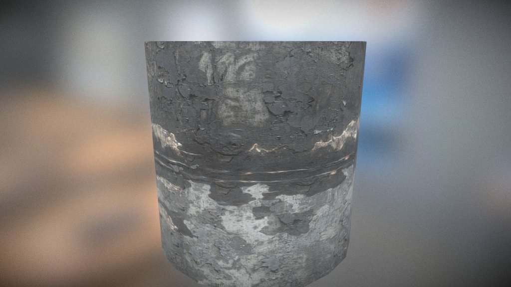 Metal paint peeled off - 3D model by adambielecki [ffa5997] - Sketchfab