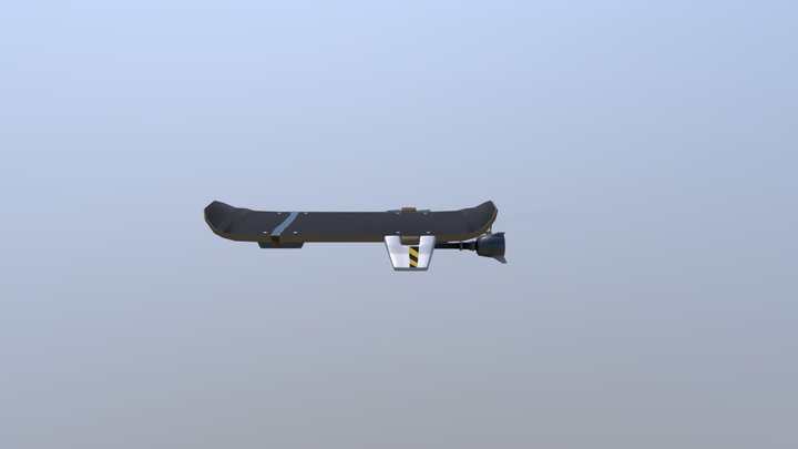 Fortnite Hoverboard 3D Model