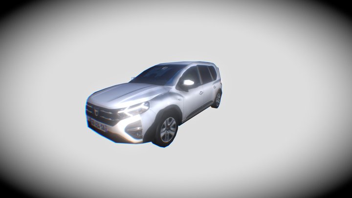 (PSX Style) Dacia Jogger (2024) 3D Model