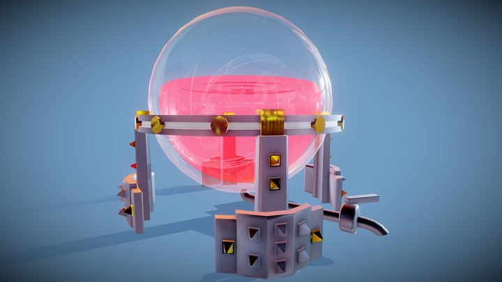 Potion Storage 3D Model