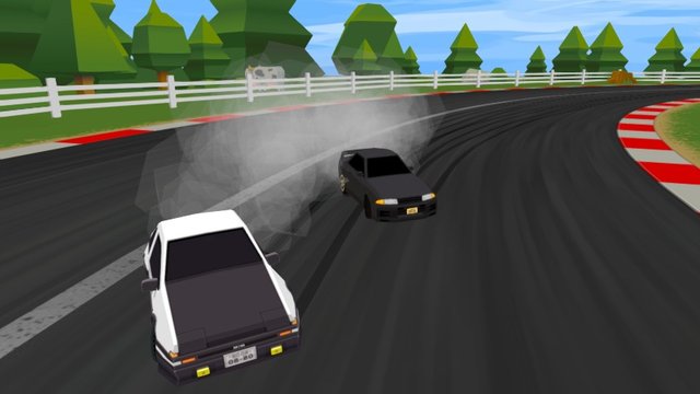 Thumbdrift - Forest Level Drift Mockup 3D Model