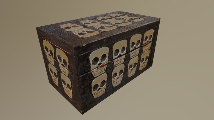 Skeleton Box 3D Model