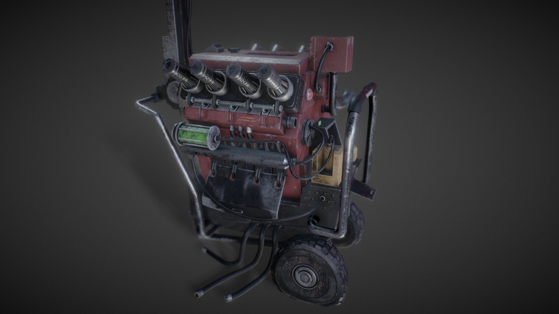 Dead By Daylight Generator 3d Model By Yauheni Mailychka Edocmails Ffa99ff Sketchfab 0527