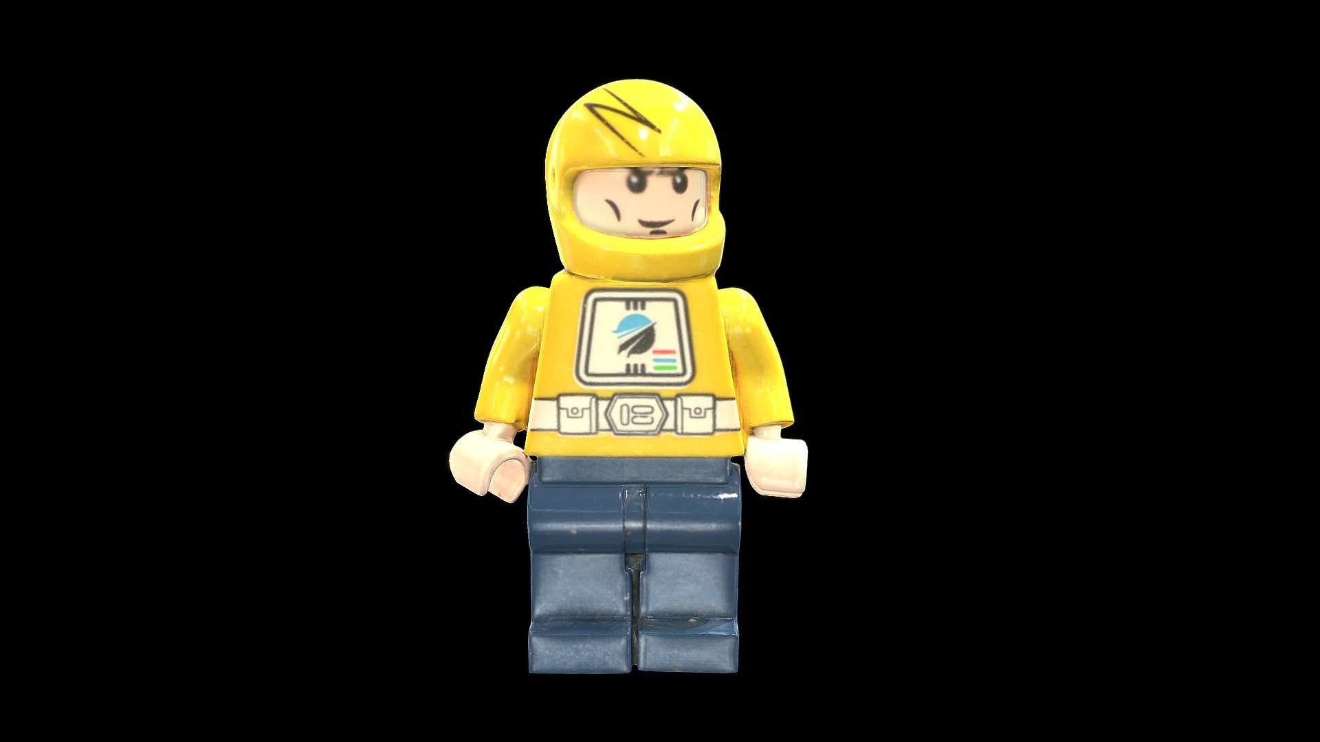 Lego Minifigue Race Car Driver Version 2