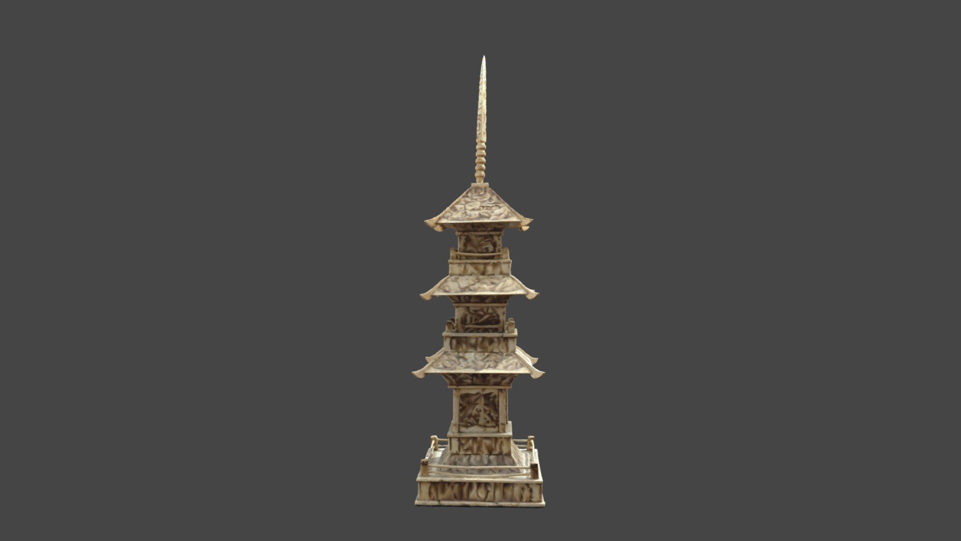 MAISON STYLE ASIATIQUE - 3D model by Thea_Poullain [ffa9df1] - Sketchfab