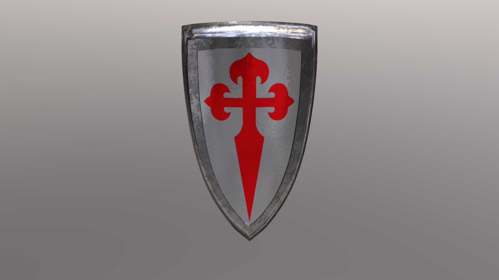 Medieval Shield — Sketchfab embed 3D viewer