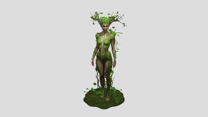 Forest nymph 3D Model