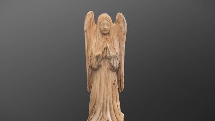 Wooden angel