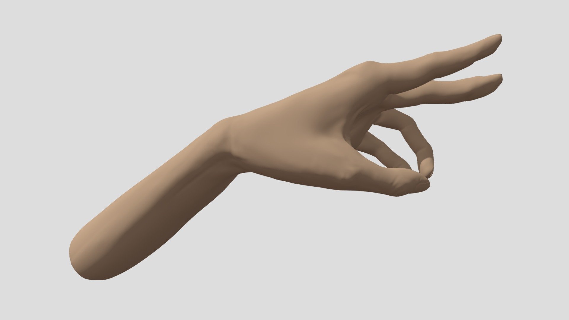 Self hand - 3D model by Lecho [ffad720] - Sketchfab