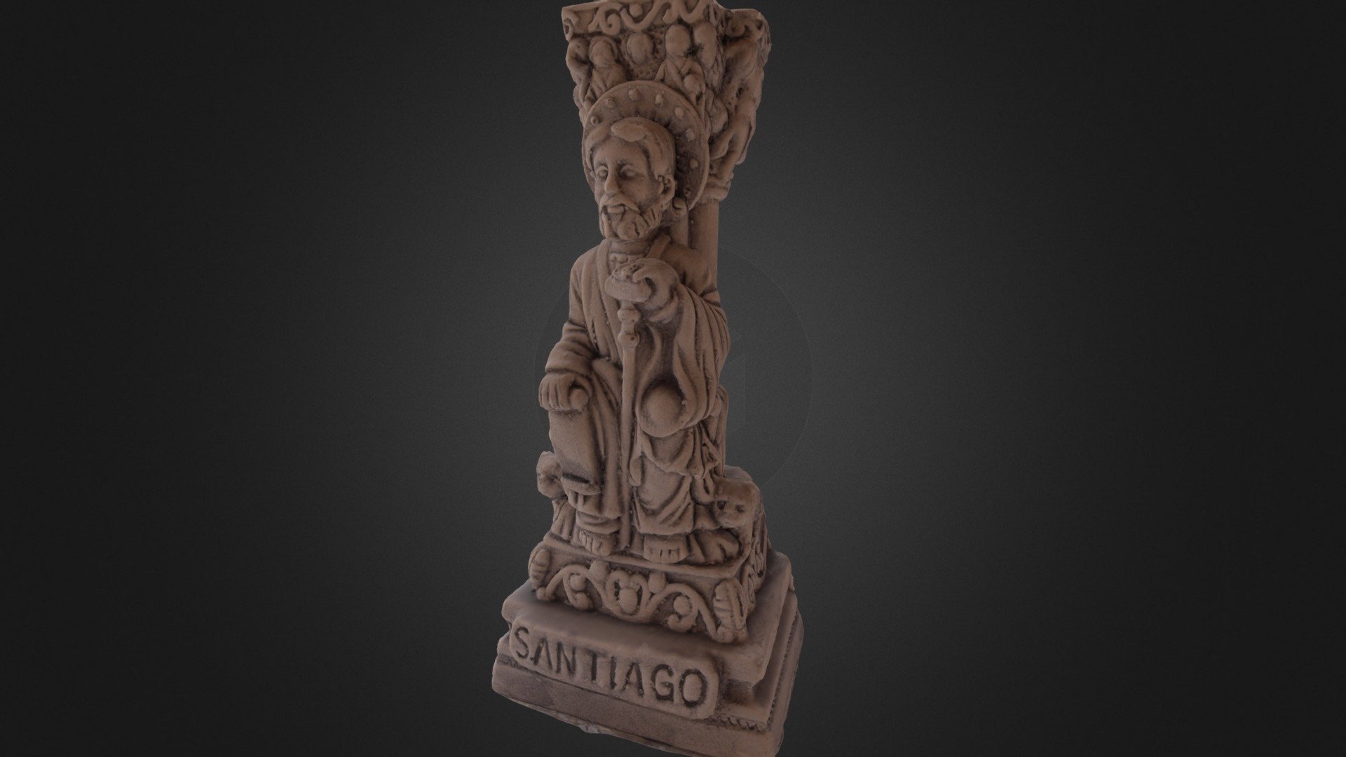 Santiago — Sketchfab embed 3D viewer