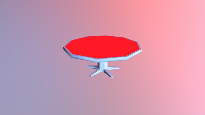 Mesa Redonda 3D Model