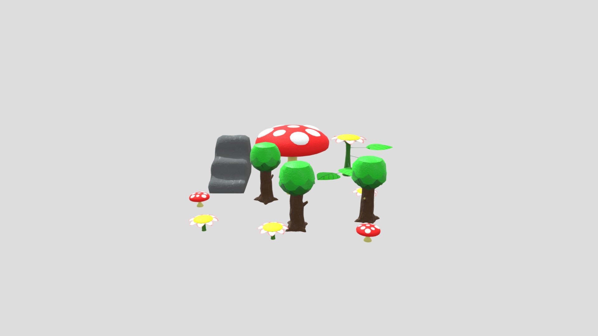 Textured Game Environment