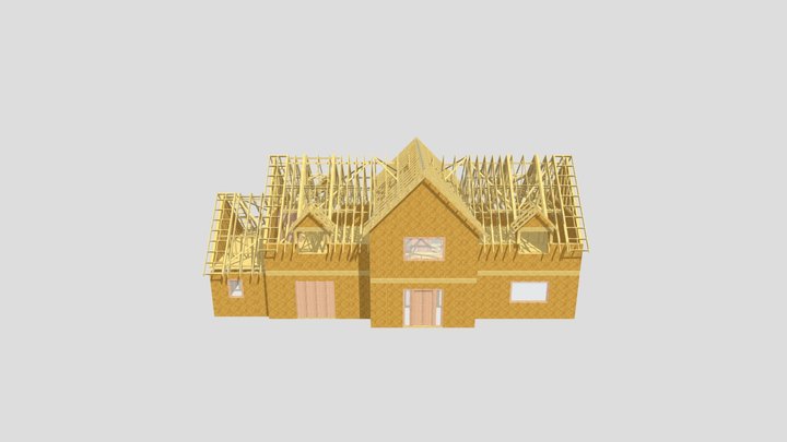 3D House View 3D Model