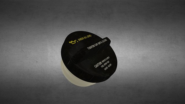 Gas Cap 3D Model
