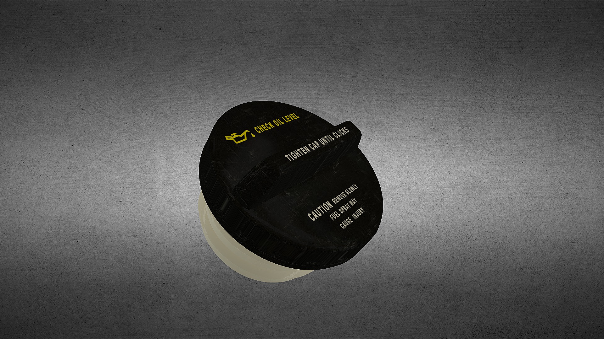 Gas Cap 3D model by America's Drivers Ed (AmericasDriversEd