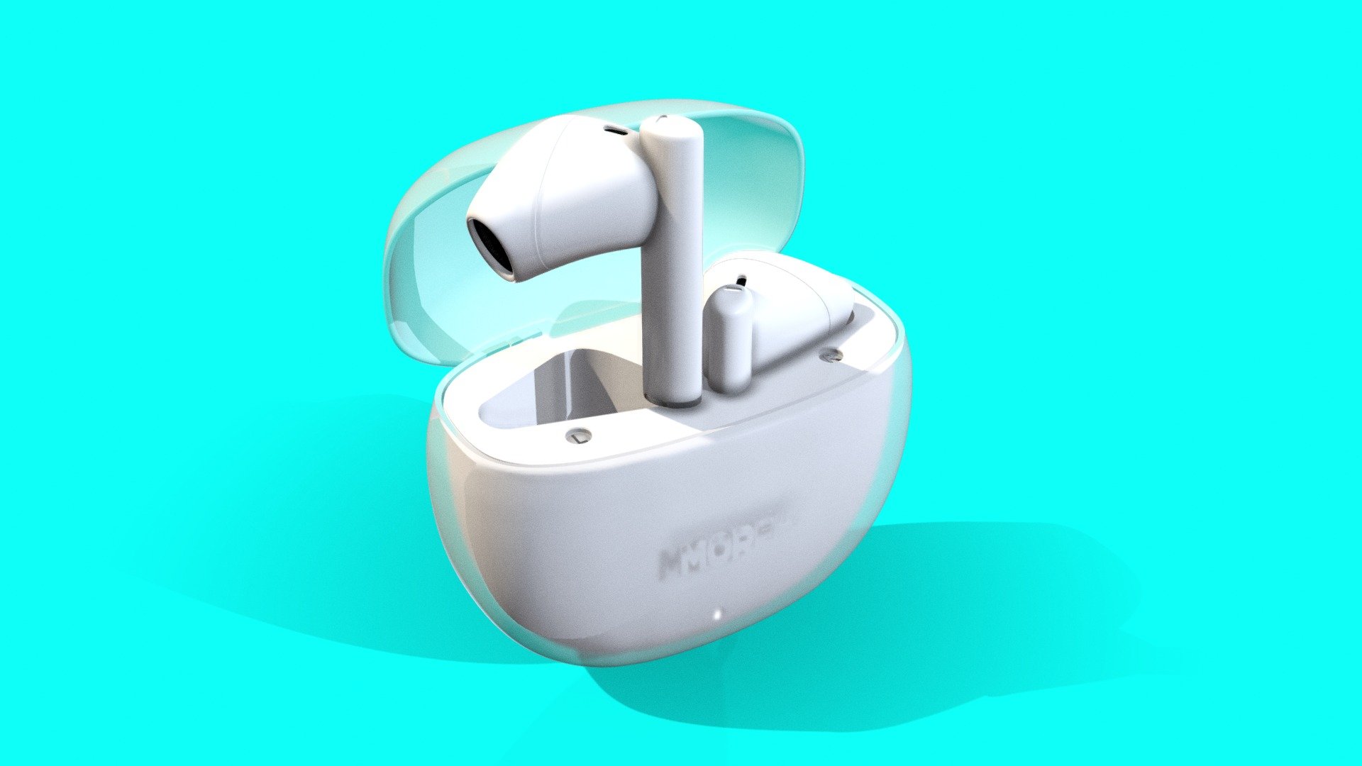 Audifonos Bluetooth Transparentes - Download Free 3d Model By Morek 