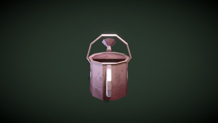 Watering Can 3D Model
