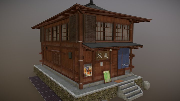 cityscene house 1 3D Model