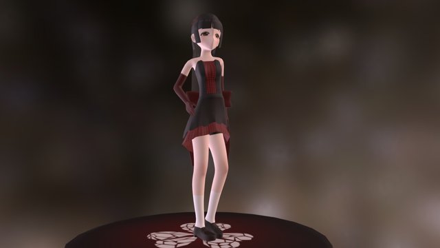 Lina - Anime Style Character 3D Model