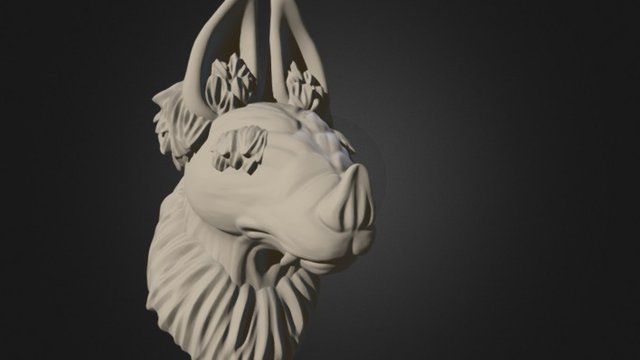 high-res wolfbat sculpt 3D Model