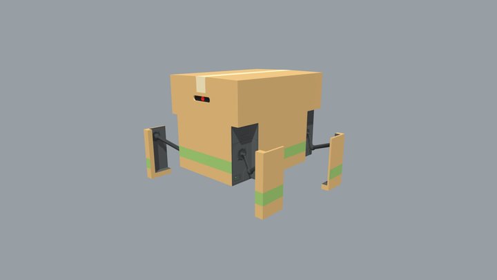 Box 3D for Unity 3D Model