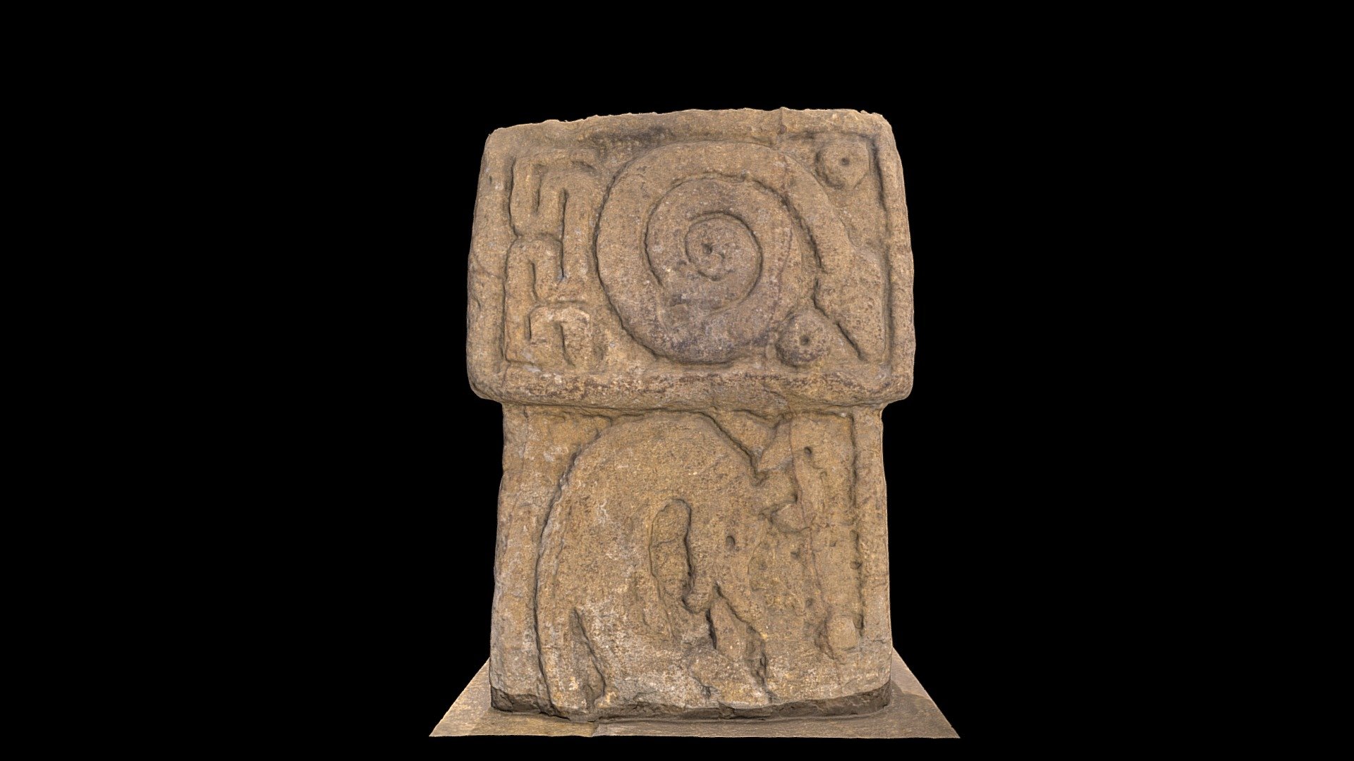 Cross Shaft Fragment, All Saints, Crathorne - 3D model by Roger Lang ...