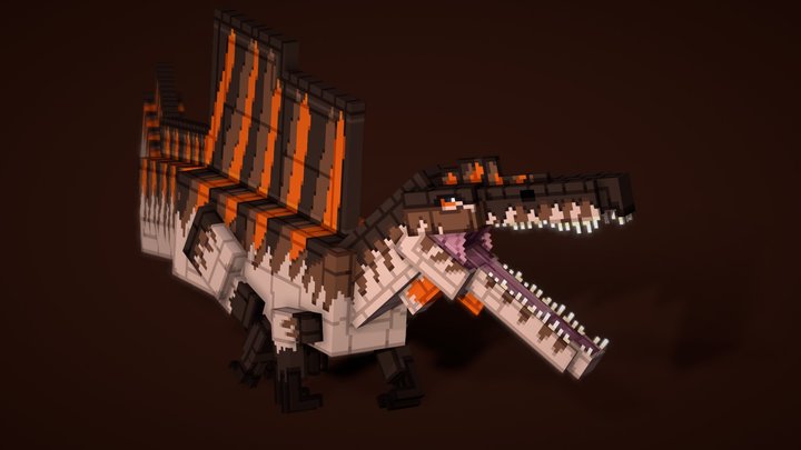 Spinosaurus Aegyptiacus 2.0 3D Model