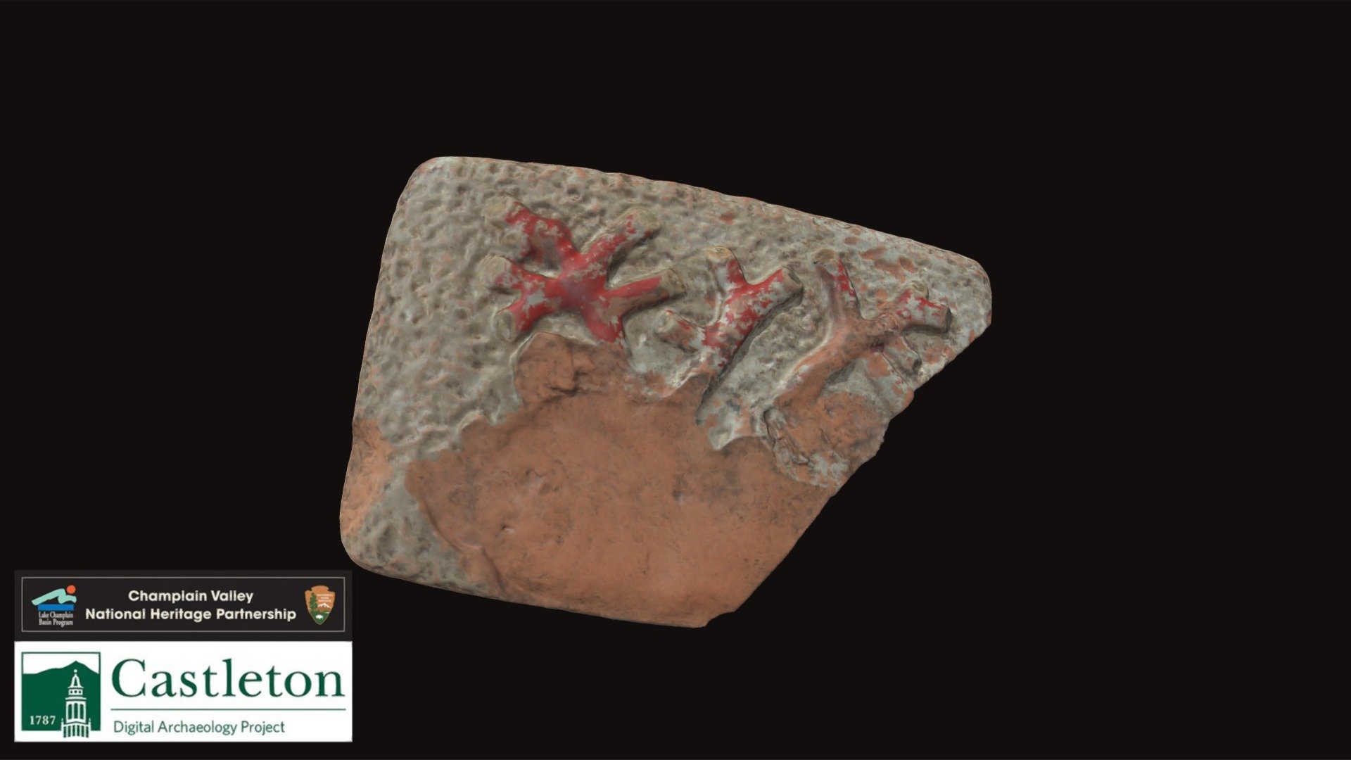 Decorated Ceramic Lid (CUDAP_6_27)